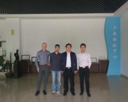 European Customers Visiting Our Company
